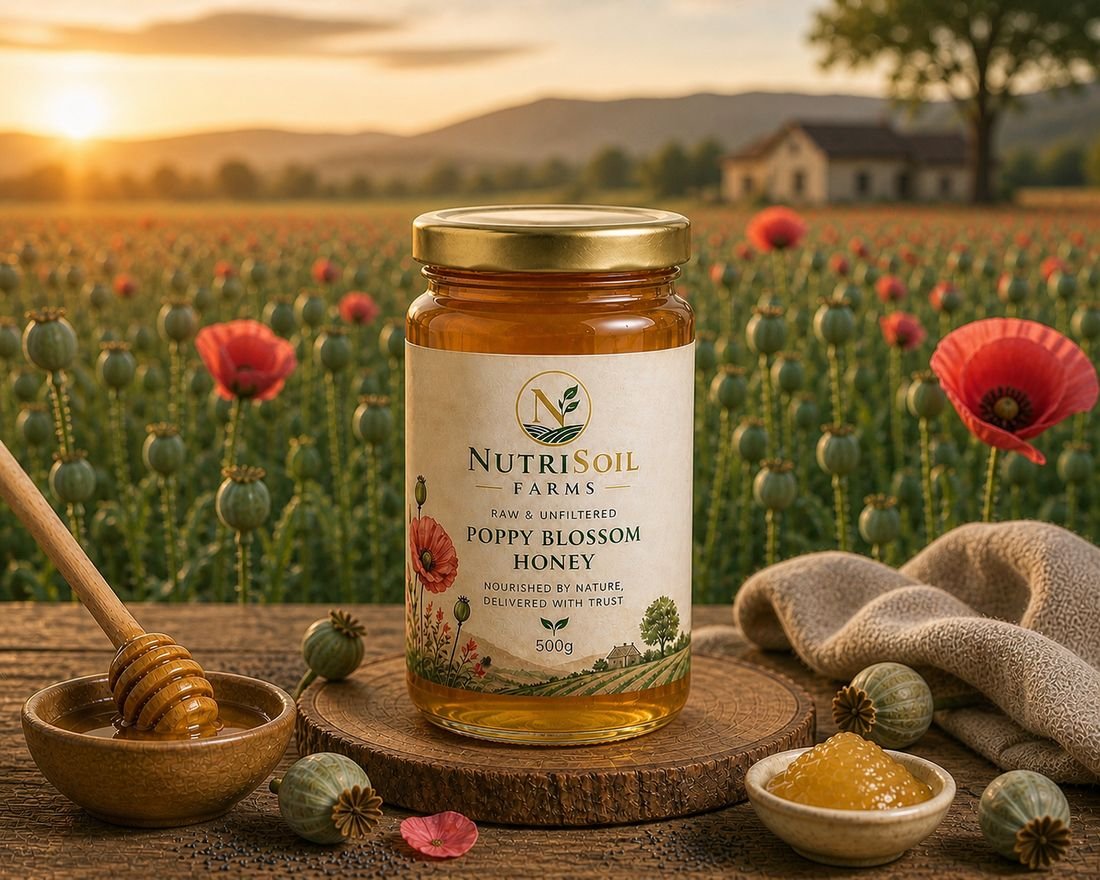 NutriSoil Farms Poppy Blossom Honey